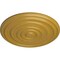 Ekena Millwork Carton Ceiling Medallion (For Canopies up to 2 5/8"), Hand-Painted Iridescent Gold, 12 5/8"OD x 1"P CM13CAIGS - alternate 4